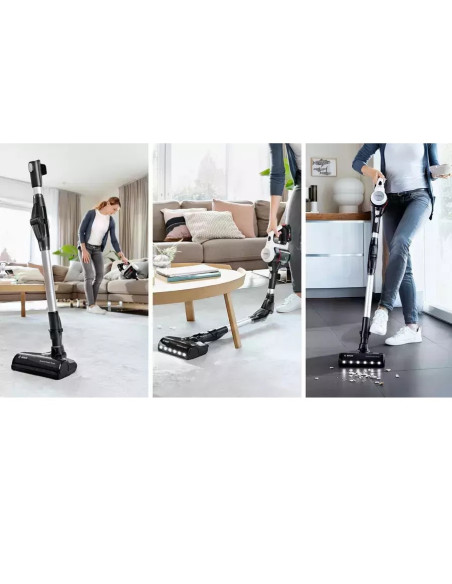 ΣΚΟΥΠΑΚΙ BOSCH BBS711W ΕΠΑΝ. UNLIMITED STICK KAI ΧΕΙΡΟΣ 18V ΛΕΥΚΟ ΣΠΑΣ