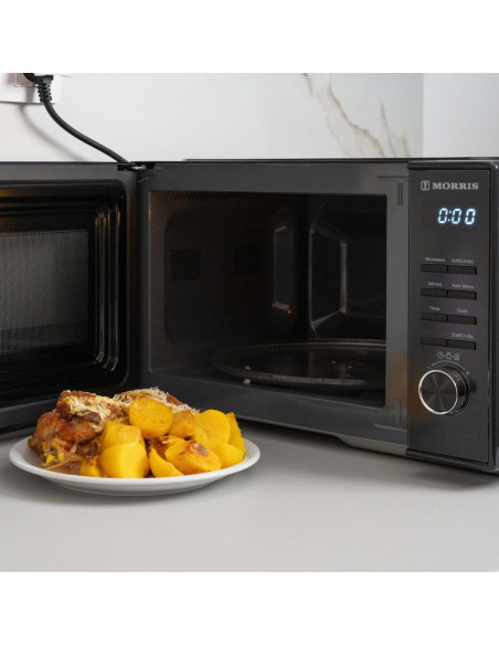 ΦΟΥΡΝΟΣ ΜΙΚΡΟ MORRIS K94230MW BLACK 23 L 900W GRILL